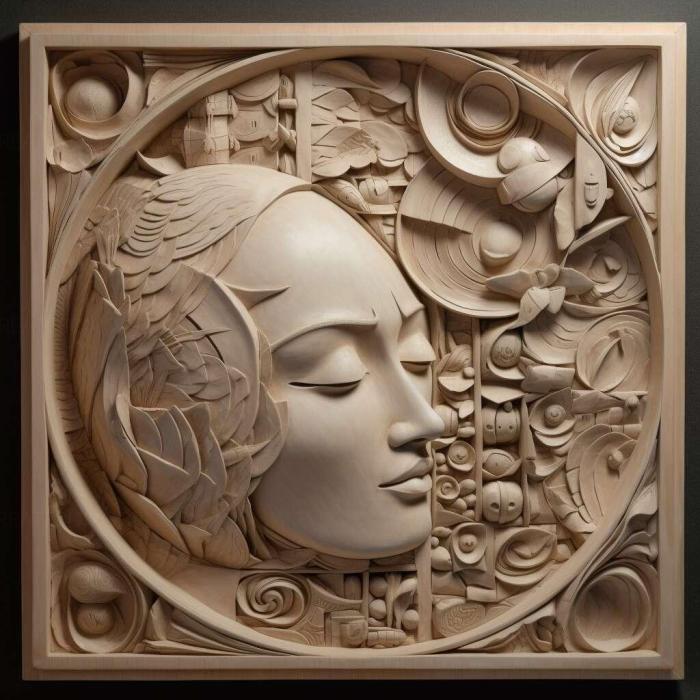 نموذج ثلاثي الأبعاد لآلة CNC 3D Art 